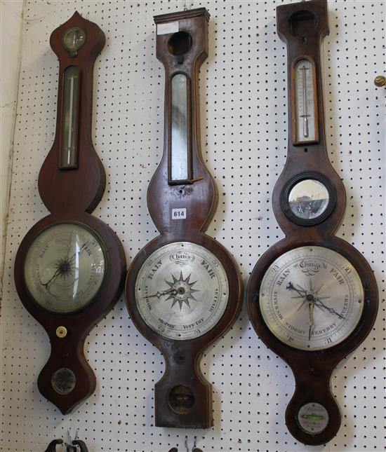 5 various barometers